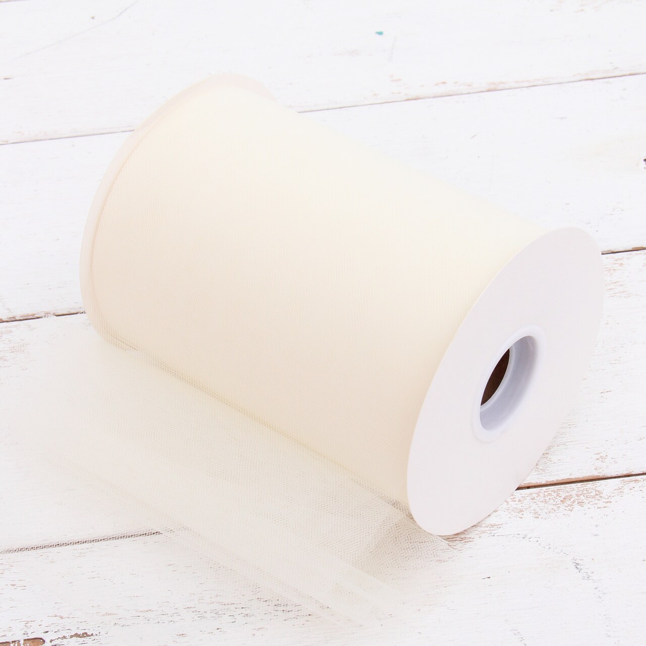 Threadart Premium Soft Tulle Mega Roll - 6" x 100 Yards (300ft) Fabric - For Wedding, Parties, Costumes, and Decoration